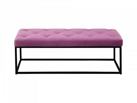 Банкетка loft (ogogo) розовый 126x44x47 см.