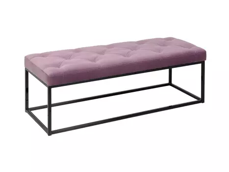 Банкетка loft (ogogo) розовый 126x44x47 см.