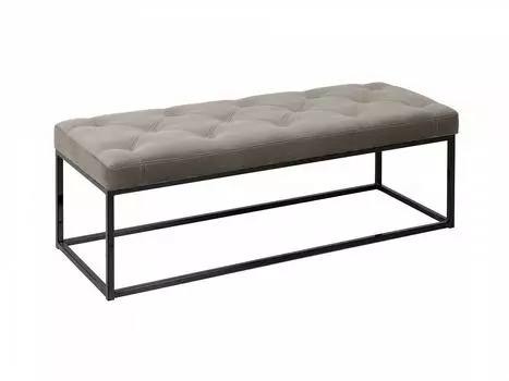 Банкетка loft (ogogo) серый 126x44x47 см.