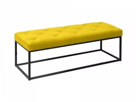 Банкетка loft (ogogo) желтый 126x44x47 см.