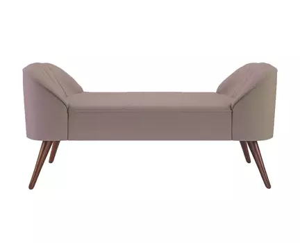 Банкетка odry (myfurnish) коричневый 132x61x58 см.