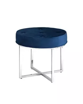 Банкетка сапфир (stoolgroup) синий 45 см.