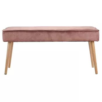 Банкетка serena (berg) красный 101x48x36 см.