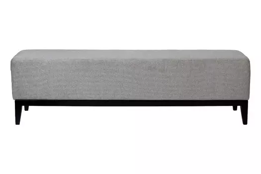 Банкетка stella (garda decor) серый 160x40x38 см.