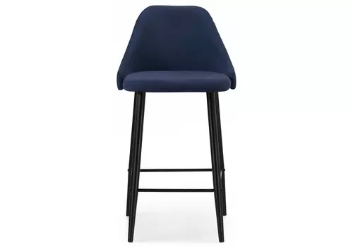 Барный стул джама (woodville) синий 46x90x53 см.