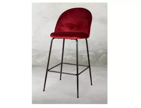 Барный стул wine (desondo) красный 52x107x50 см.
