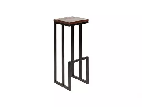 Барный табурет parallelo (idea) коричневый 32x85x32 см.