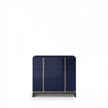 Бельевой комод fornetti (ambicioni) синий 100x92x50 см.