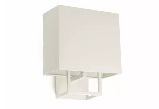 Белое бра vesper (faro) белый 22x26x15 см.