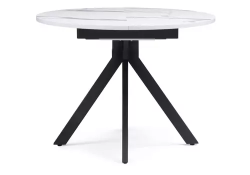 Бетина мрамор белый / черный (woodville) белый