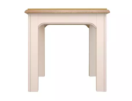 Бежевая консоль olivia (etg-home) бежевый 47.0x46.0x42.0 см.