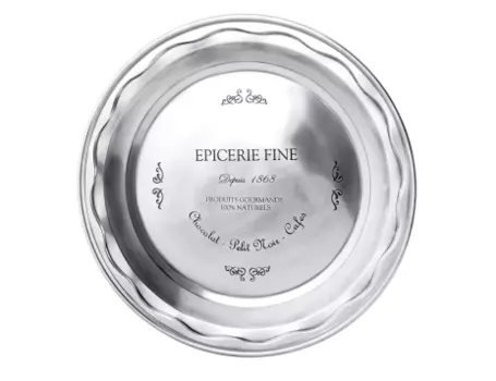 Блюдо bucksaw (desondo) серебристый 3 см.