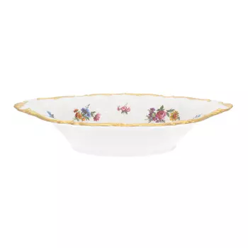 Блюдо для хлеба queen s crown мейсенский букет 31 см (repast) мультиколор