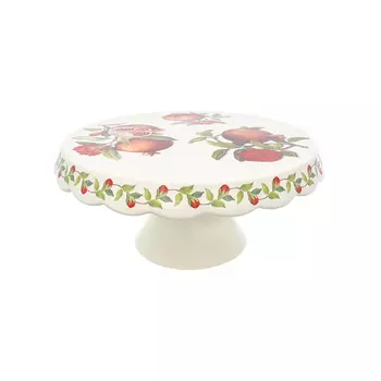 Блюдо для торта на ножке nuova cer гранат 32см (repast) мультиколор