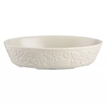 Блюдо для запекания in the forest овальное 28 см (mason cash) белый 28x6x18 см.