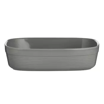 Блюдо для запекания william mason (mason cash) серый 24x6x16 см.