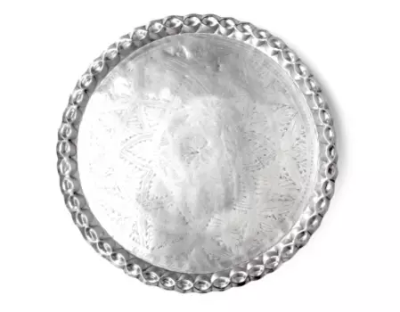 Блюдо georgian silver (desondo) серебристый 2 см.