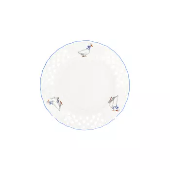 Блюдо гуси (dubi) белый