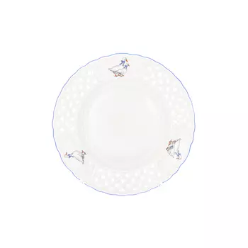 Блюдо гуси (dubi) белый