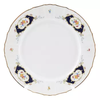 Блюдо круглое bernadotte синий глаз 30 см (repast) мультиколор