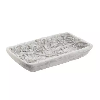 Блюдо trondheim (to4rooms) серый 32.0x19.0x6.0 см.