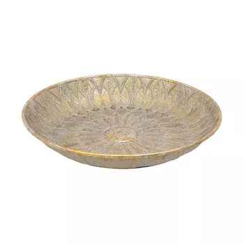 Блюдо yerevan (to4rooms) золотой 7 см.