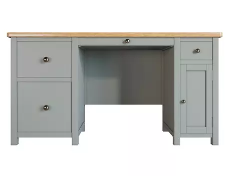 Большой рабочий стол jules verne (etg-home) серый 150x78x52 см.