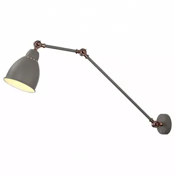 Бра 2055 (arte lamp) серый 15x23x74 см.