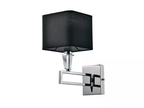 Бра alessandriya (lumien hall) черный 30 см.