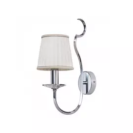 Бра andrea (arte lamp) серебристый 15x42x26 см.