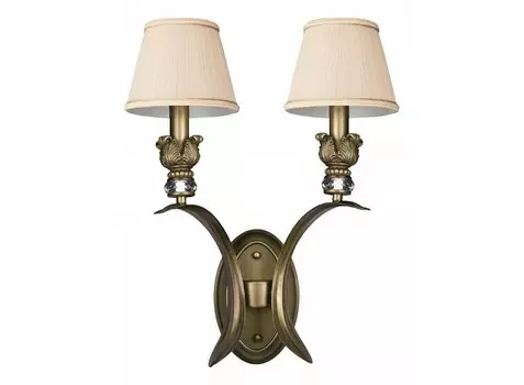 Бра antique (lightstar) бронзовый 37x43x20 см.