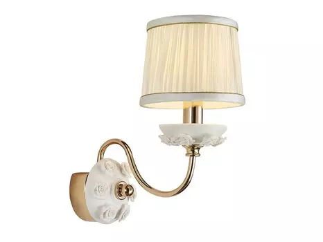 Бра эрин (lumien hall) белый 30 см.