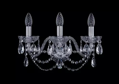 Бра art classic crs 3 (bohemia art classic) прозрачный 40x17x24 см.