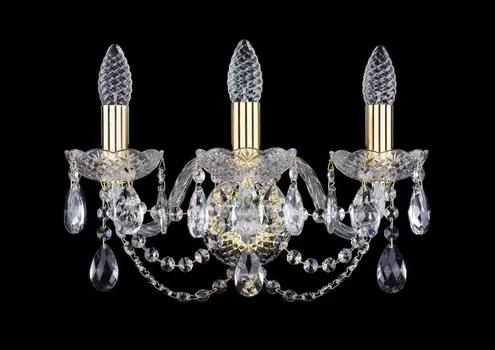 Бра art classic gold sp 3 (bohemia art classic) золотой 37x20x21 см.