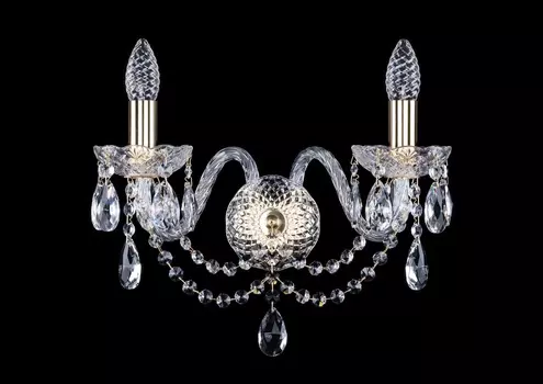 Бра art classic gsp 2 (bohemia art classic) золотой 36x27x20 см.