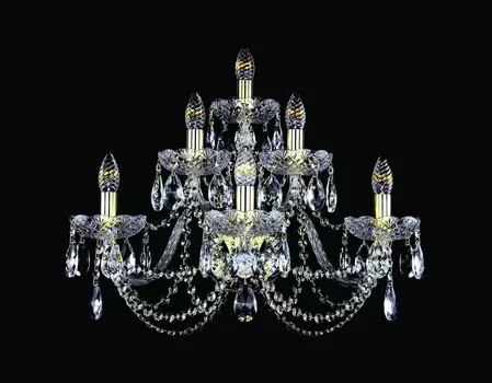 Бра art classic xl gd sp 6 (bohemia art classic) золотой 58x45x34 см.