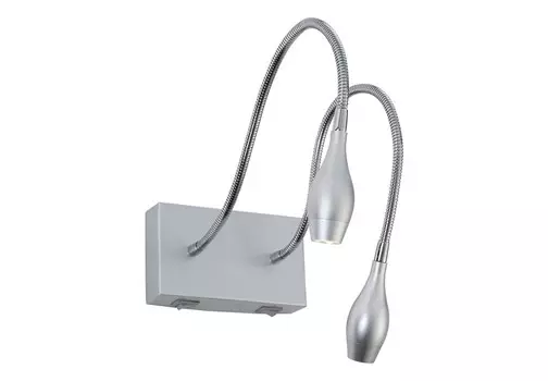 Бра (arte lamp) серебристый 14x8x50 см.