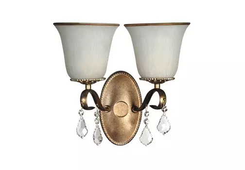 Бра (arti lampadari) бронзовый 31.0x30.0 см.