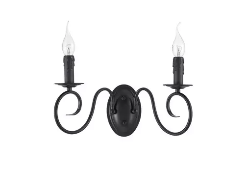 Бра (arti lampadari) черный 36.0x23.0 см.