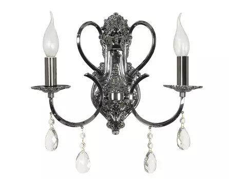 Бра (arti lampadari) серебристый 37x33 см.