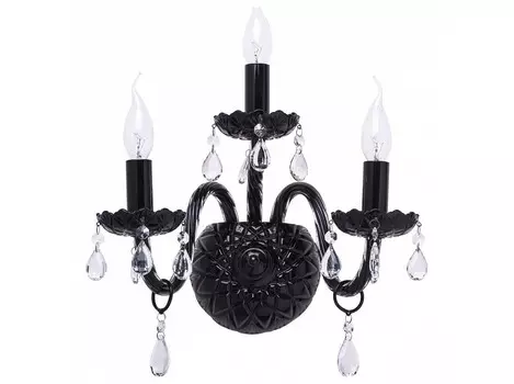 Бра барселона (mw-light) черный 35.0x22.0x38.0 см.