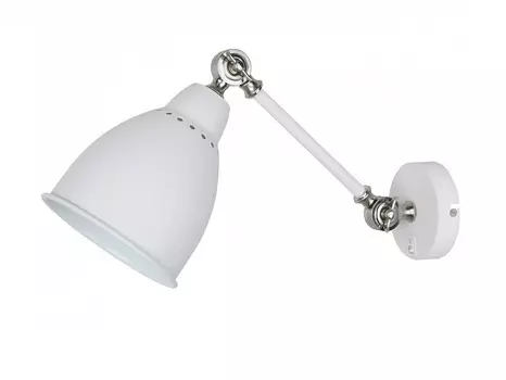 Бра braccio (arte lamp) белый 15x23x40 см.