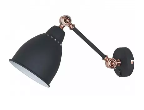 Бра braccio (arte lamp) черный 40x23x15 см.