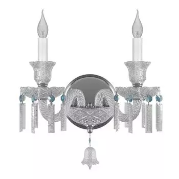 Бра campana (osgona) серебристый 42x38x30 см.