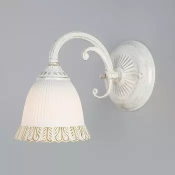 Бра campina (eurosvet) белый 13x19x25 см.