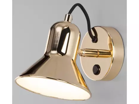 Бра canotier (eurosvet) золотой 13x16x14 см.