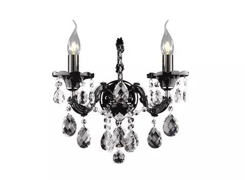 Бра champa nero (osgona) прозрачный 39x40x28 см.