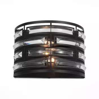 Бра chiarezza (st luce) черный 27x19x16 см.