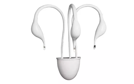 Бра cigno collo (lightstar) белый 42x50x24 см.