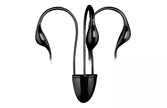 Бра cigno collo (lightstar) черный 42x24x50 см.